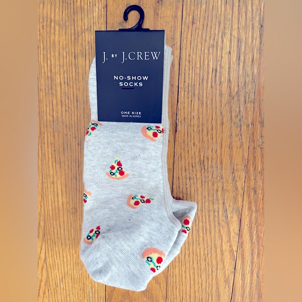 JCrew Pizza Socks -NWT
